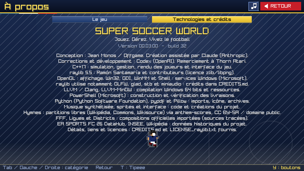 Technologies & crédits